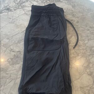 lululemon black dance studio pant regular high rise